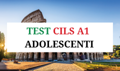 Testi cils A1 adolescenti